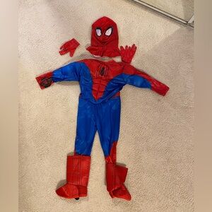 Spiderman kids 3-4T costume - new
